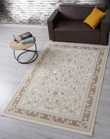 Ковер M101B - CREAM / CREAM - Прямоугольник - коллекция ZARINA